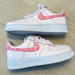 Nike Air Force 1 ’07 WMNS “Paisley Pack Pink” (FD1448-664) – Size 6.5